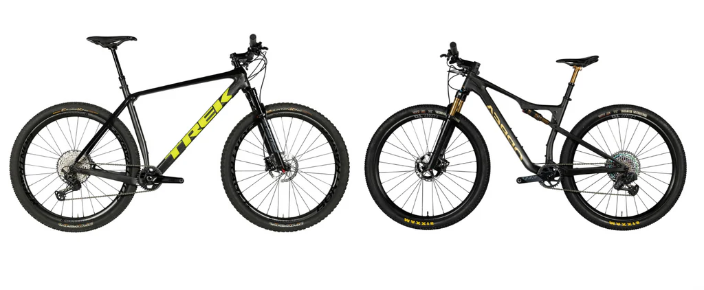 The Benefits of Full-Suspension vs. Hardtail Mountain Bikes